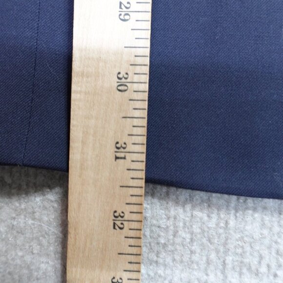 Vintage Polo Ralph Lauren Blazer 42L Blue 3 Roll 2 Made in Italy - Picture 9 of 14